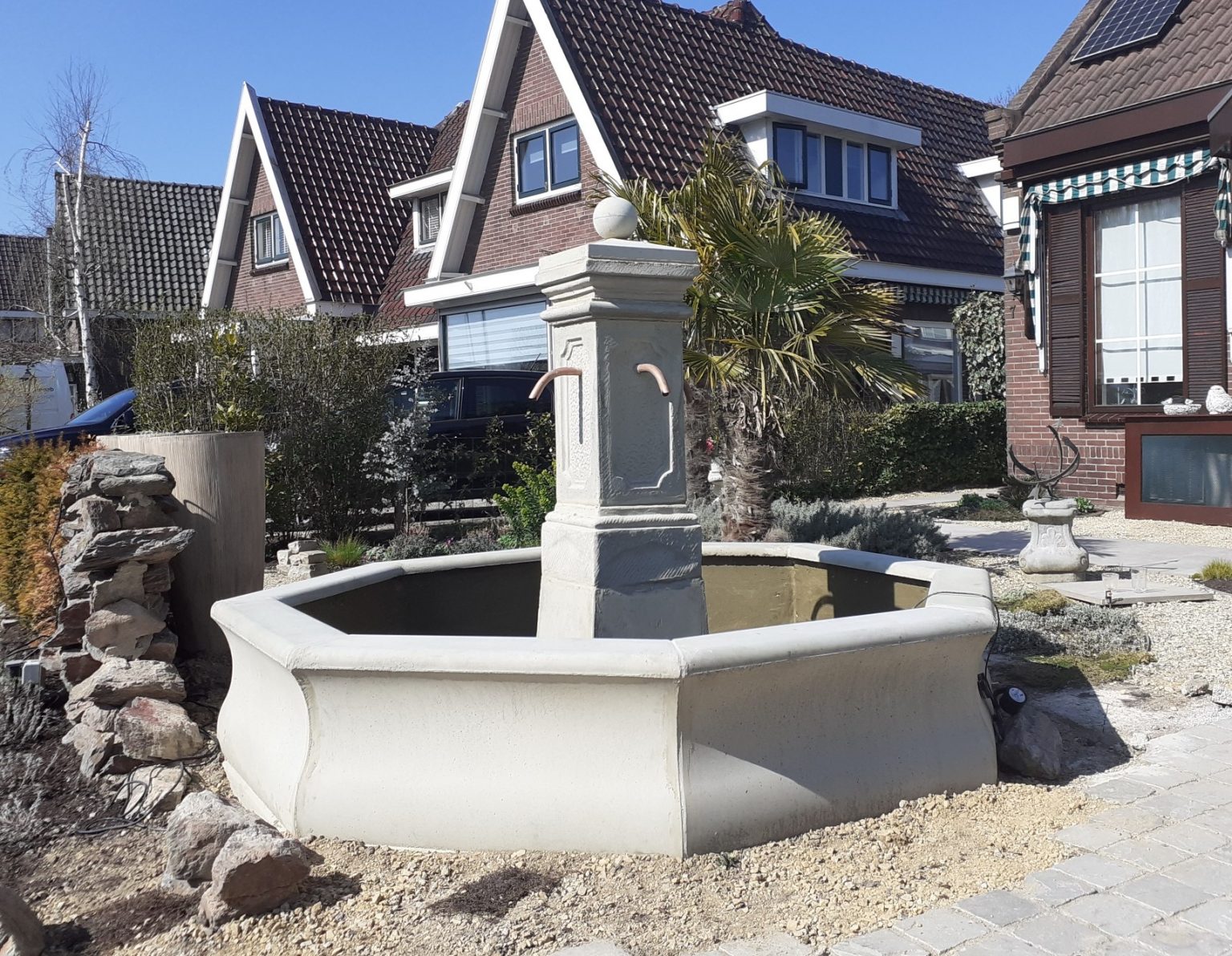 Fontein 27 rand 101 zandsteen look - Toscana Garden Fontein 27 rand 101 zandsteen look - Toscana Garden