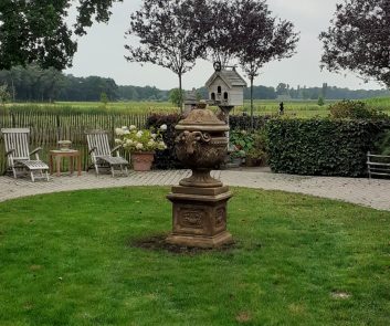 6361 vaas 5823 sokkel oud roest - Afbeelding 2