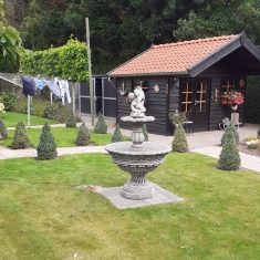 Fontein 38 jongen met vis