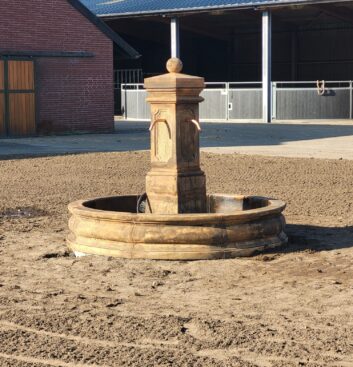 Fontein 78  rand 115 oud roest look - Afbeelding 5