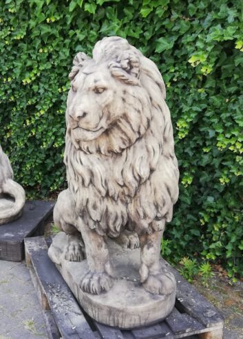 Set grote leeuwen antiek look - Afbeelding 2