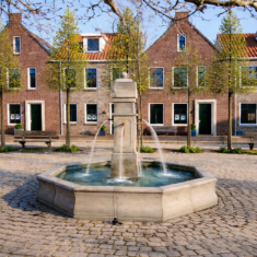 Kolossale stadsfontein