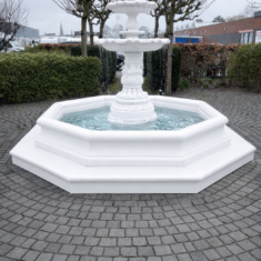 Actie Fontein met 8 kant rand compleet